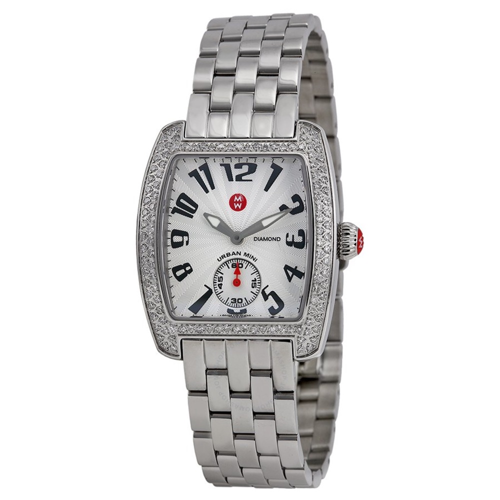 Michele Urban Mini Sapphire Diamond Watch
